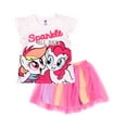 thumbnail image 1 of My Little Pony Girls' Flutter Sleeve Top and Tutu Skirt Set (Toddler Girls), 1 of 1