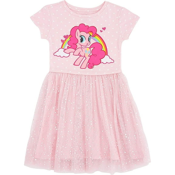 My Little Pony Girls' Little Tulle Costume Dress 14/16-XLarge, Light Pink