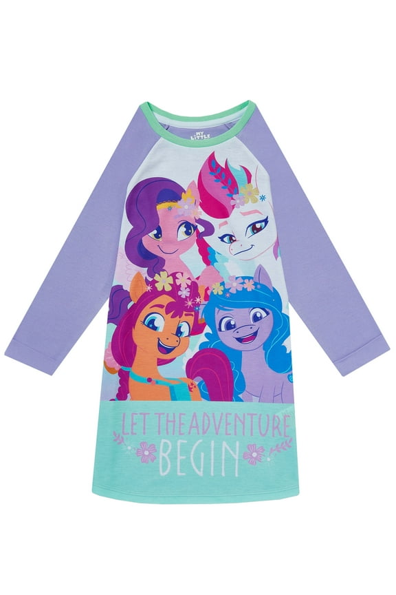 Girls Long Sleeve Nightdress Sizes 4-10