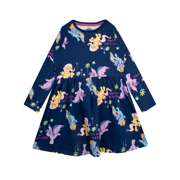 My Little Pony Girls' Unicorn Ponies Dress Size 3T - 10