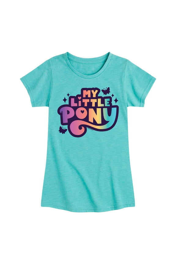 - Gradient Logo - Girls Fitted Short Sleeve Tee