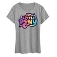 thumbnail image 1 of My Little Pony - Gradient Logo - Women's Short Sleeve Graphic T-Shirt, 1 of 5