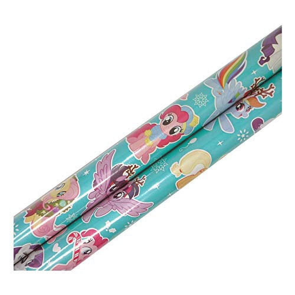 My Little Pony Holiday Wrap 50 Square Feet Roll - Walmart.com