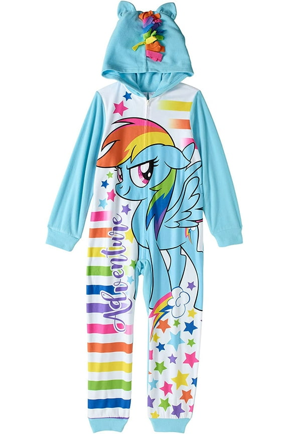 Hooded Blanket Sleeper Pajama Girl Size 6/6X