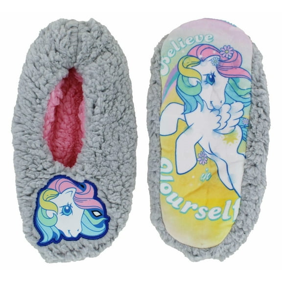 My Little Pony Ladies Printed Sole Mushie Slipper Socks