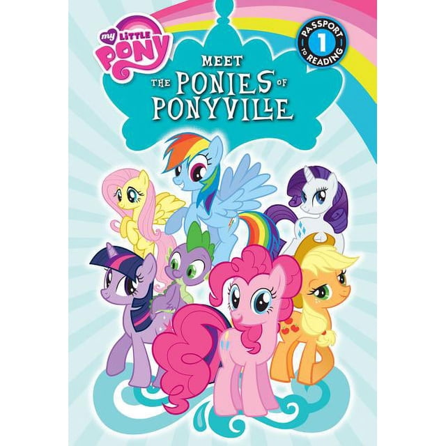 Mlp Reader Collection My Little Pony Leveled Readers Meet the Ponies of Ponyville, (Hardcover ...
