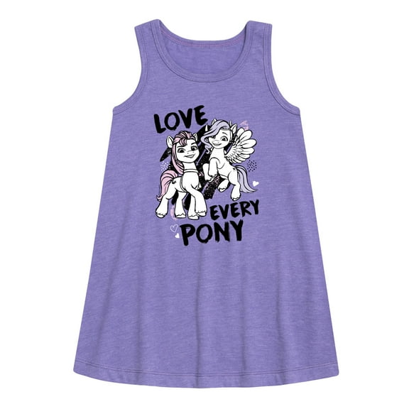 My Little Pony - Love Every Pony - Girls Aline Dress