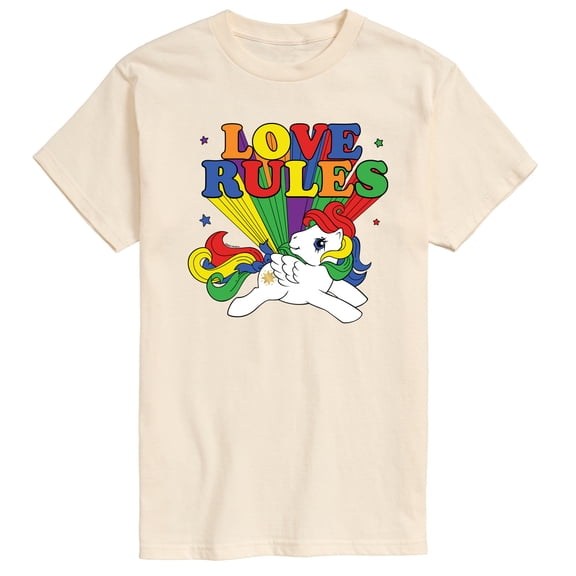My Little Pony - Love Rules - LGBT Pride - Men's Short Sleeve T-Shirt
