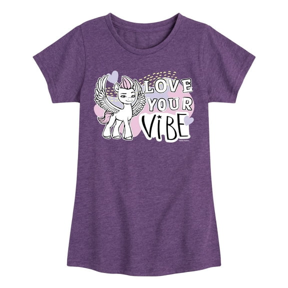 My Little Pony - Love Your Vibe - Girls Fitted Short Sleeve Tee