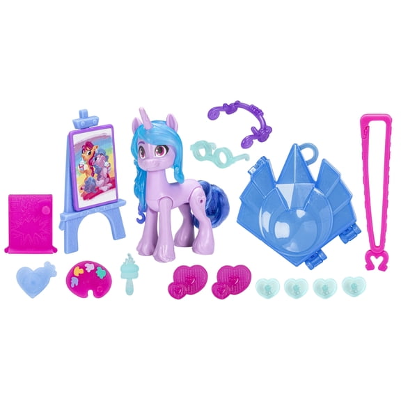 My Little Pony: Make Your Mark Toy Cutie Mark Magic Izzy Moonbow, Hoof to Heart Pony