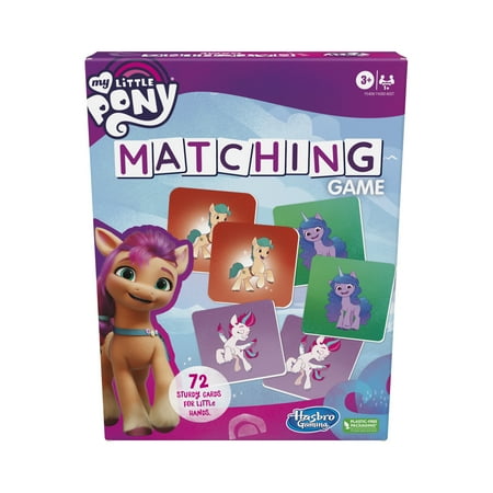 My Little Pony Matching Game, Fun Preschool Game for 1+ Players
