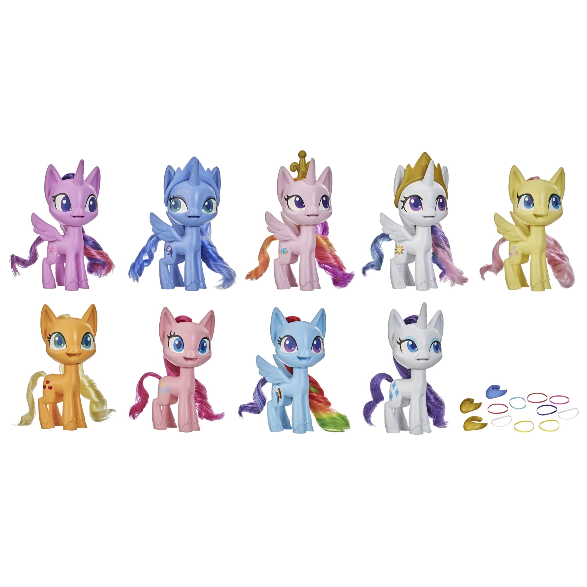 My Little Pony Toy Twilight Sparkle, Rarity & Fluttershy 3-Pack 