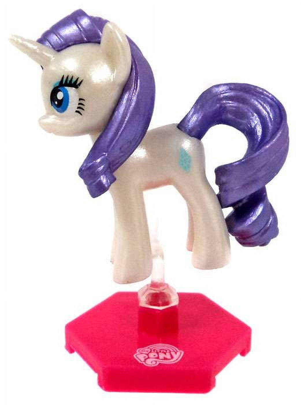 My Little Pony Metallic Rarity Mini Figure (No Packaging)