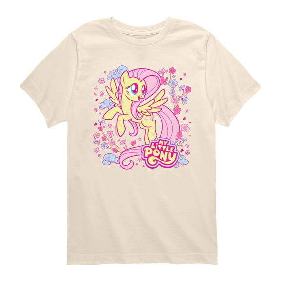 My Little Pony - Mlp Cherry Blossoms - Youth Boys Short Sleeve Graphic T-Shirt