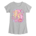 thumbnail image 1 of My Little Pony - Mlp Cherry Blossoms - Youth Girls Fitted Short Sleeve T-Shirt, 1 of 3