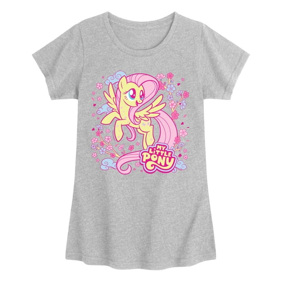 My Little Pony - Mlp Cherry Blossoms - Youth Girls Fitted Short Sleeve T-Shirt