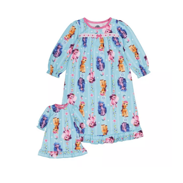 Nightgown with cheap matching doll gown