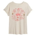 thumbnail image 1 of My Little Pony - Lunar New Year Pink Ponies - Juniors Oversized Graphic T-Shirt, 1 of 4