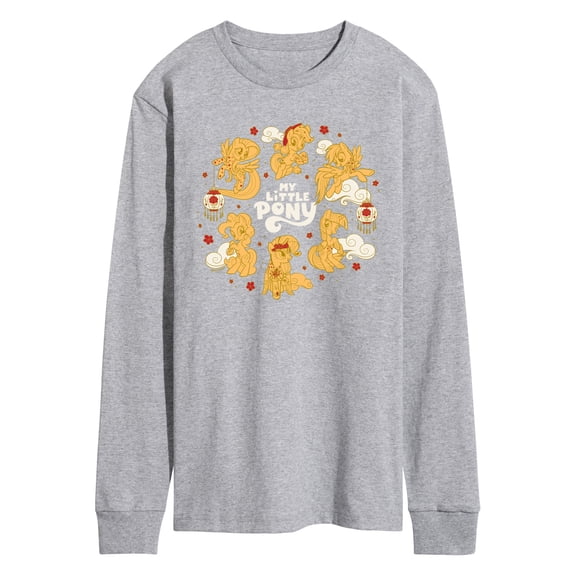 My Little Pony - Lunar New Year Ponies - Men's Long Sleeve Graphic T-Shirt
