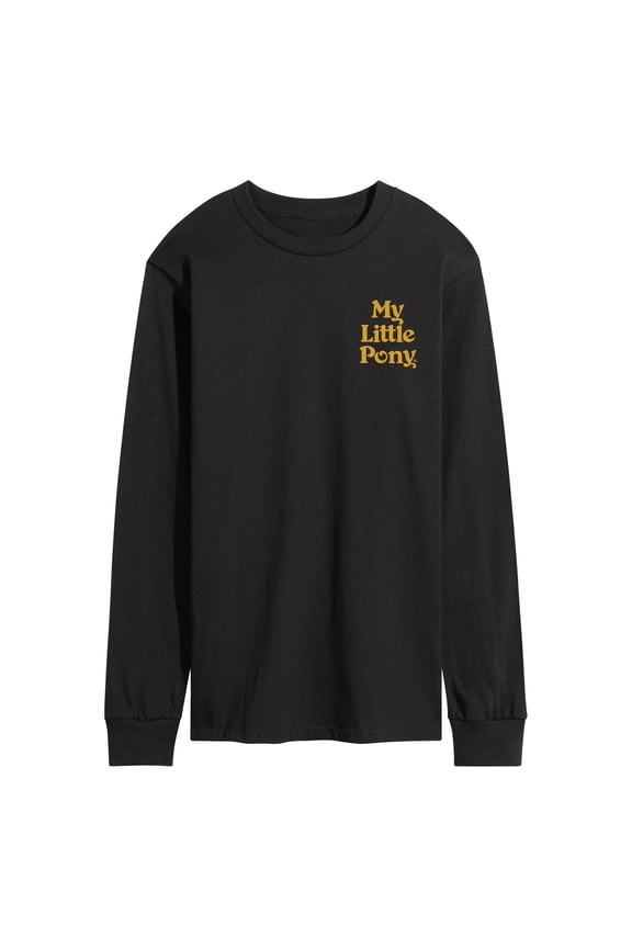 - Lunar New Year Pony - Men's Long Sleeve Graphic T-Shirt