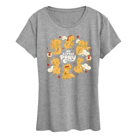 My Little Pony - Lunar New Year Ponies - Women's Short Sleeve Graphic T-Shirt