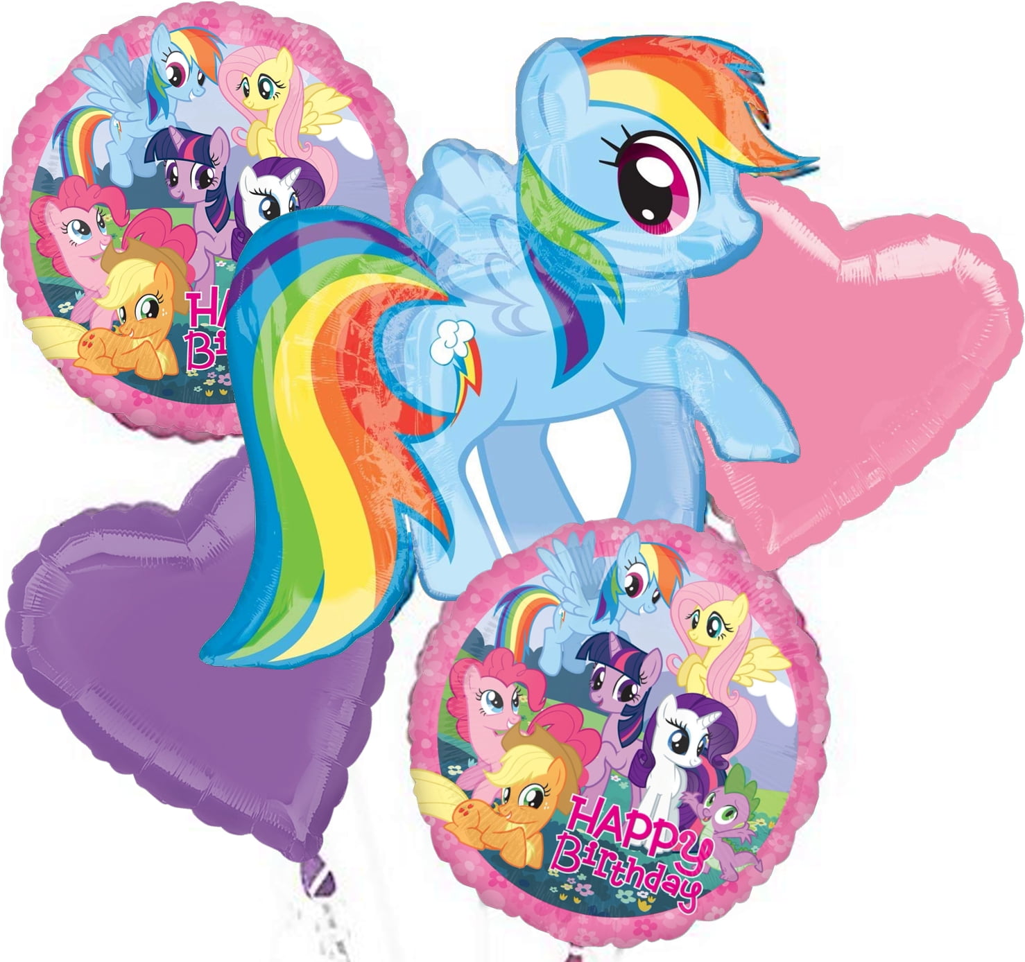 My Little Pony Mylar Balloon Bouquet Birthday Decorations Party Favors my-little-pony-mylar-balloon-bouquet-birthday-decorations-party-favors