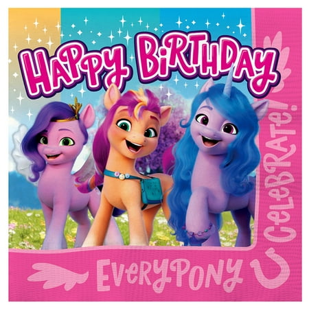 My Little Pony Napkins 32 Pack - My Little Pony Party Supplies