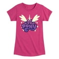 thumbnail image 1 of My Little Pony - New Gen Logo Wings - Girls Fitted Short Sleeve Tee, 1 of 4