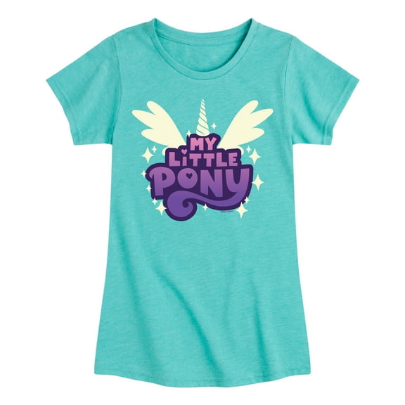 My Little Pony - New Gen Logo Wings - Girls Fitted Short Sleeve Tee