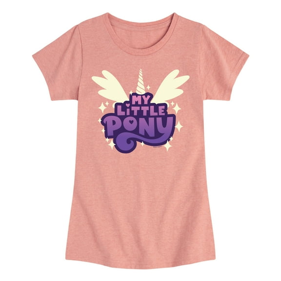 My Little Pony - New Gen Logo Wings - Girls Fitted Short Sleeve Tee