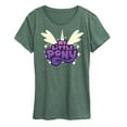 thumbnail image 1 of My Little Pony - New Gen Logo Wings - Women's Short Sleeve Graphic T-Shirt, 1 of 5