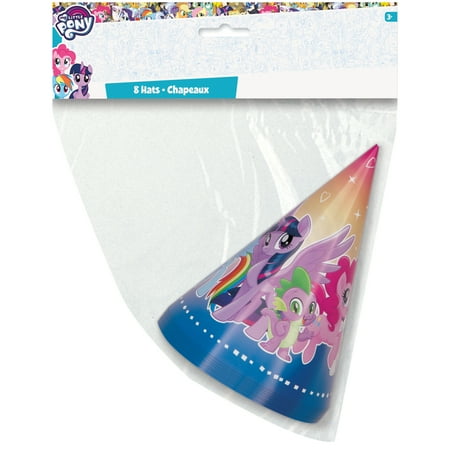 My Little Pony Party Hats, 8ct