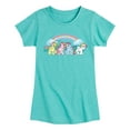 thumbnail image 1 of My Little Pony - Ponies Logo - Girls Fitted Short Sleeve Tee, 1 of 4