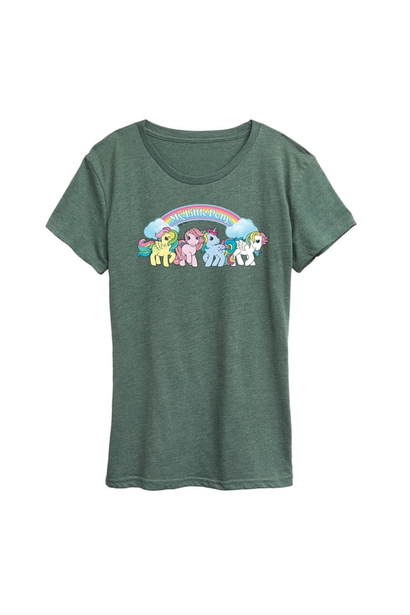 - Ponies Logo - Women's Short Sleeve Graphic T-Shirt