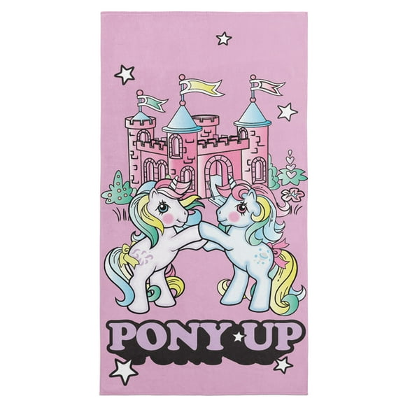 My Little Pony Pony Up Microfiber Beach Towel 30x60 inches