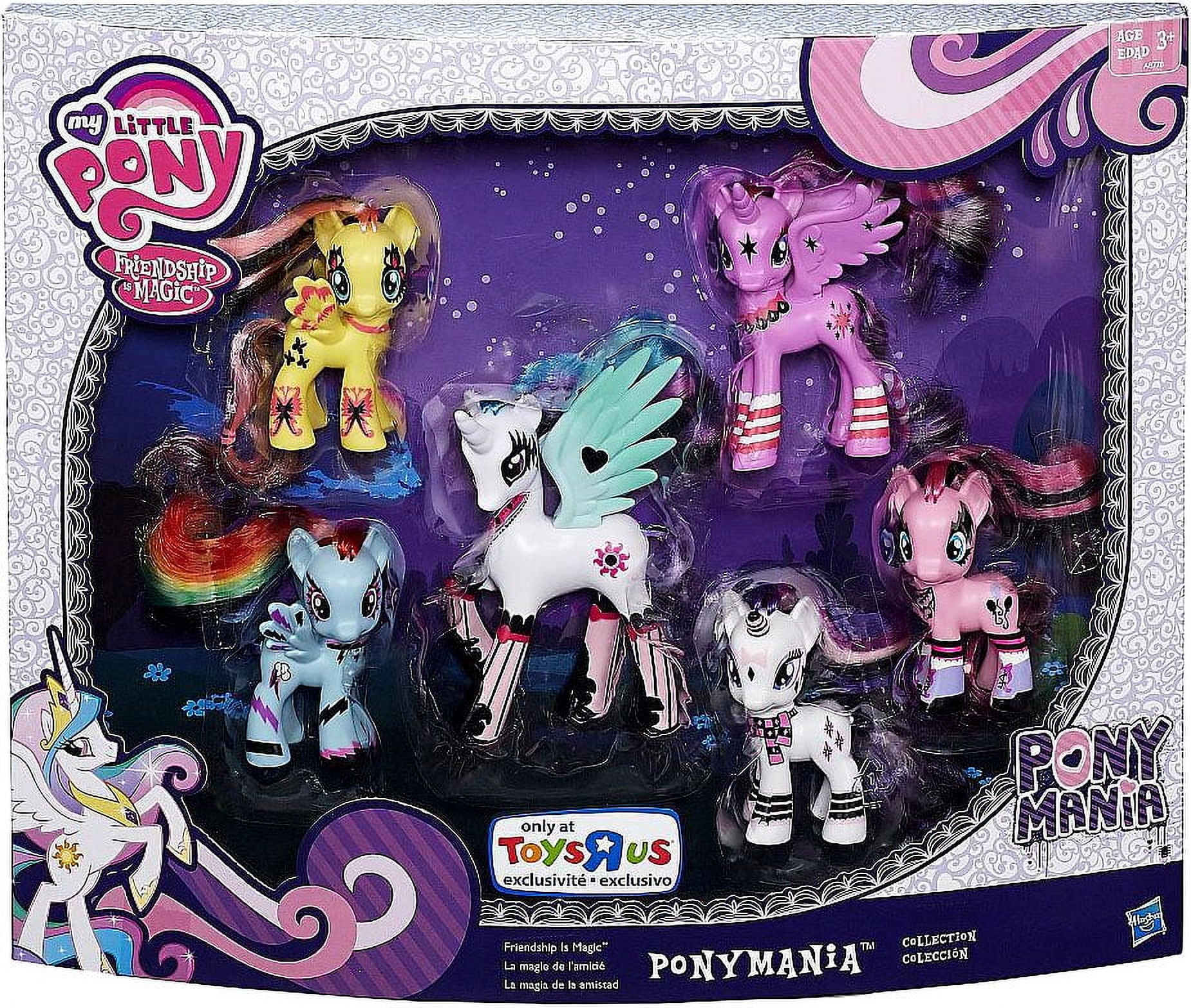 My Little Pony Ponymania Collection Figure 6-Pack