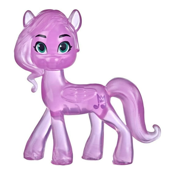 My Little Pony Princess Petals, 2-Inch Translucent Pink Pony Figure, Ages 3+, Inspired by Movie
