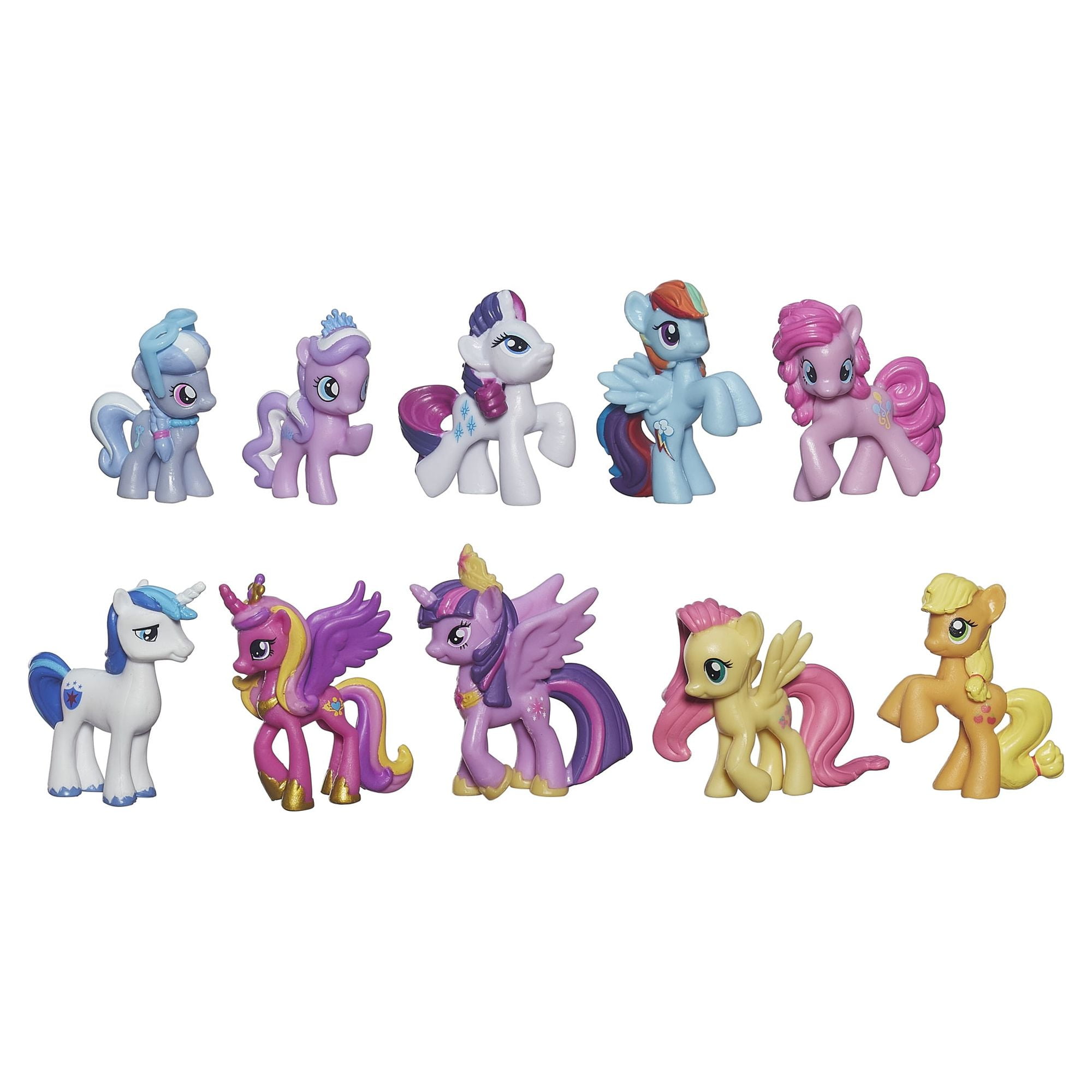 MLP My Little Pony Equestria Girls Cake Topper 8 Figures Set 