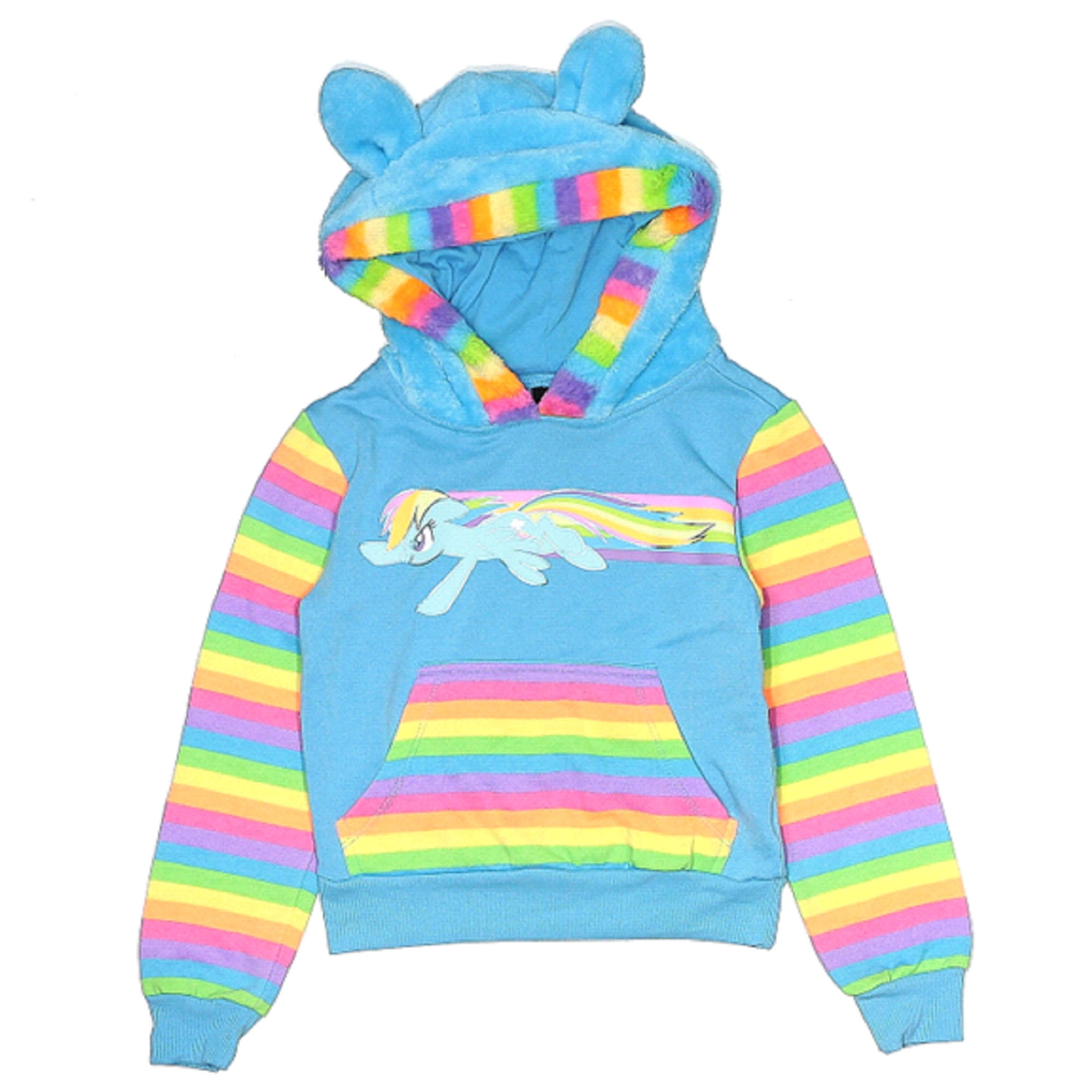 My Little Pony Rainbow Dash Big Girls Hoodie - LG (10/12)