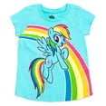 thumbnail image 1 of My Little Pony Rainbow Dash T-Shirt Toddler to Big Kid, 1 of 5