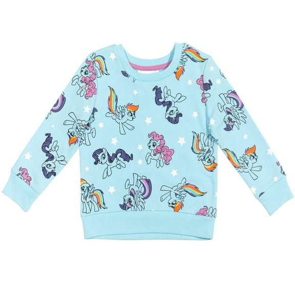 My Little Pony Rainbow Dash Toddler Girls Sweatshirt Toddler to Big Kid