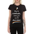 thumbnail image 1 of My Little Pony Rainbow Dash Why Be Normal Junior Ladies T-Shirt, 1 of 1