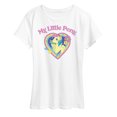 thumbnail image 1 of My Little Pony -  Rainbow Heart - Women's Short Sleeve Graphic T-Shirt, 1 of 5