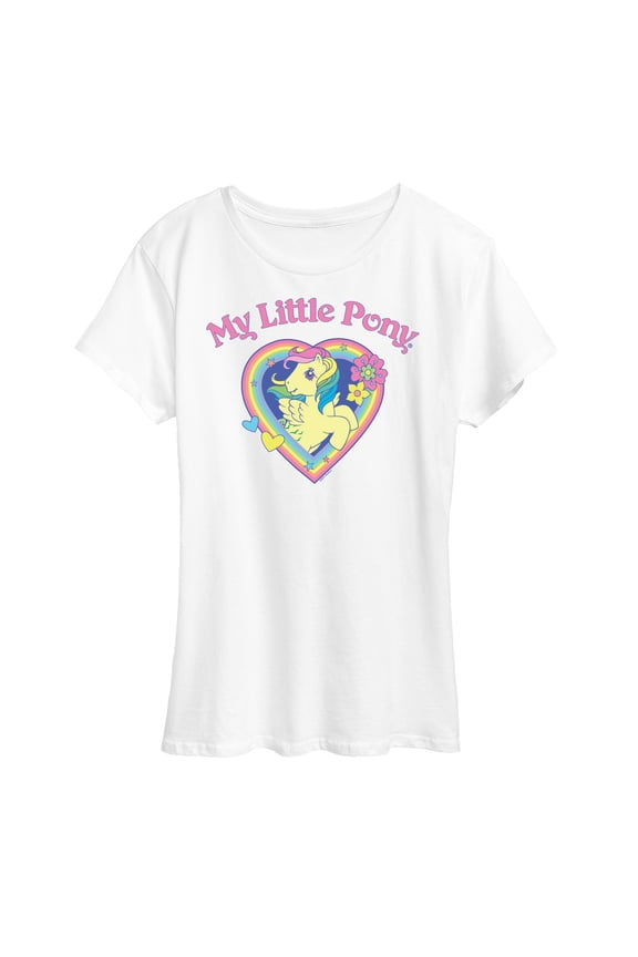 - Rainbow Heart - Women's Short Sleeve Graphic T-Shirt