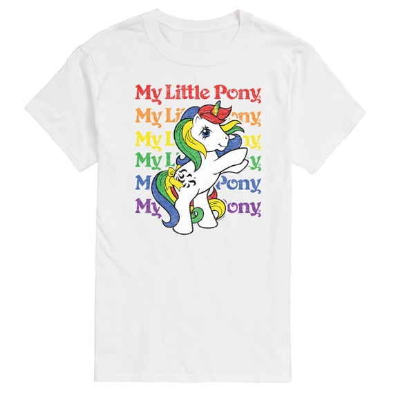My Little Pony - Rainbow Repeated - LGBT Pride - Men's Short Sleeve T-Shirt