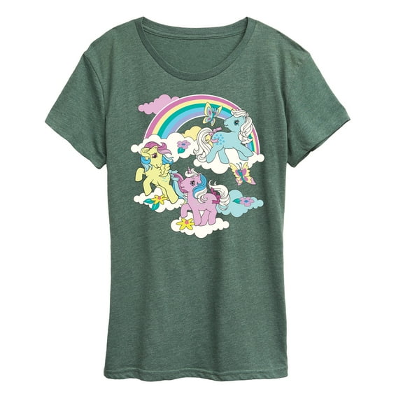 My Little Pony -  Rainbow Scene - Women's Short Sleeve Graphic T-Shirt