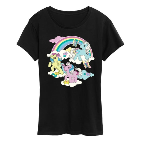 My Little Pony -  Rainbow Scene - Women's Short Sleeve Graphic T-Shirt