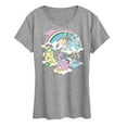 thumbnail image 1 of My Little Pony -  Rainbow Scene - Women's Short Sleeve Graphic T-Shirt, 1 of 5