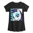 thumbnail image 1 of My Little Pony - Rarity - Girls Fitted Short Sleeve Tee, 1 of 4
