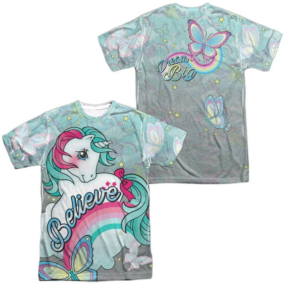 My Little Pony Retro - Believe In Dreams (Front/Back Print) - Short Sleeve Shirt - XXX-Large